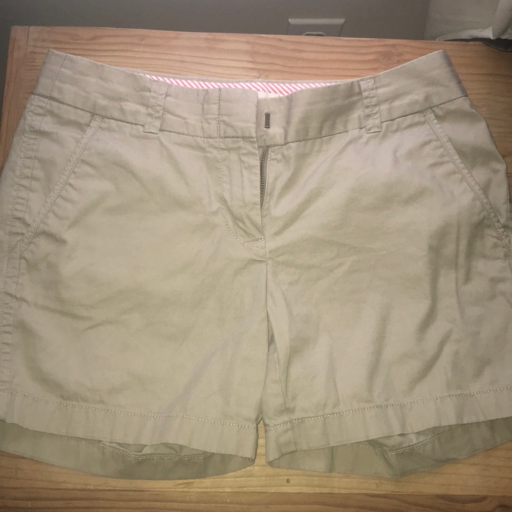 JCrew chino shorts size 0